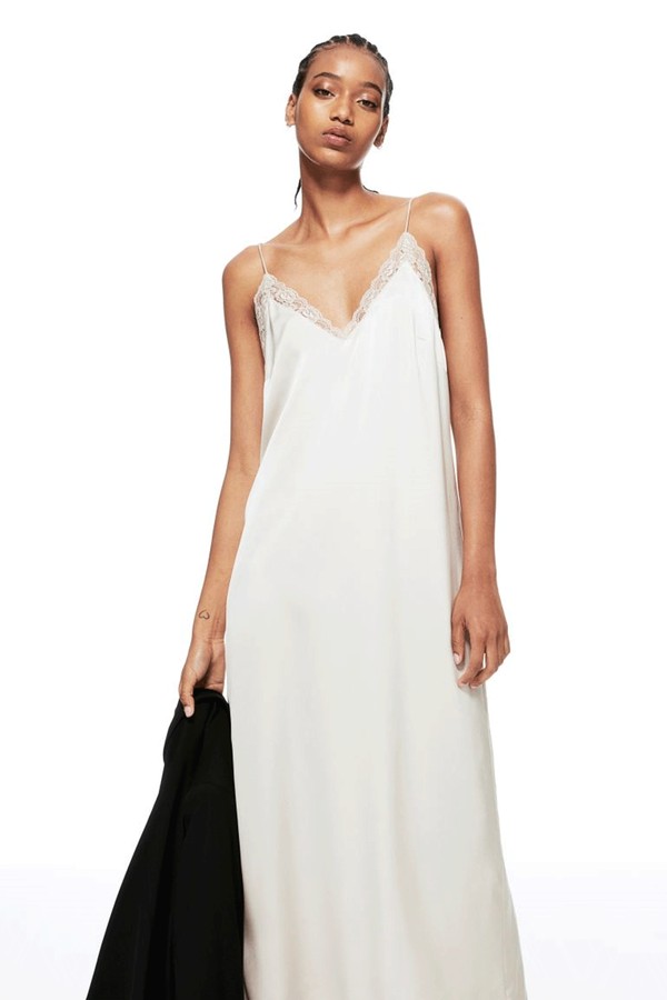 Lace-Trimmed Slip Dress from H&M