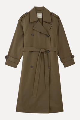 The Cotton Long Trench Coat from Everlane