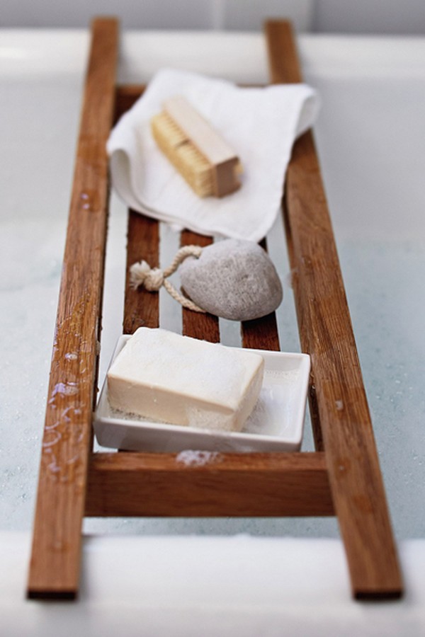 Wooden Bath Tidy