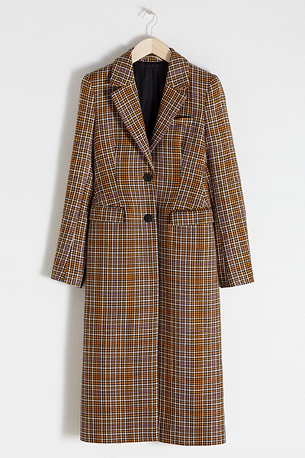 Plaid Hourglass Coat from & Other Stories