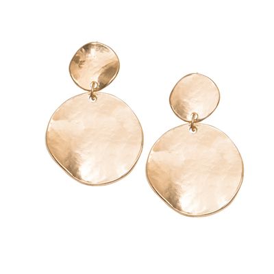 Penny Coin Earrings from Trouva