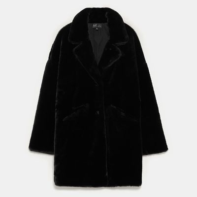 Faux Fur Coat from Zara