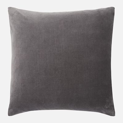 Velvet Cushion Dark Grey from In Homeware