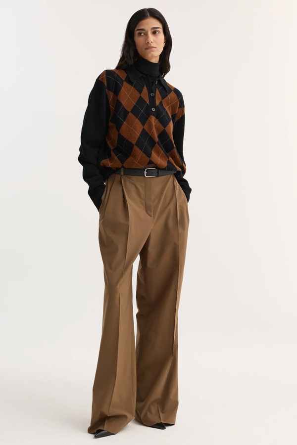 Mid-Waist Tailored Trousers from Róhe