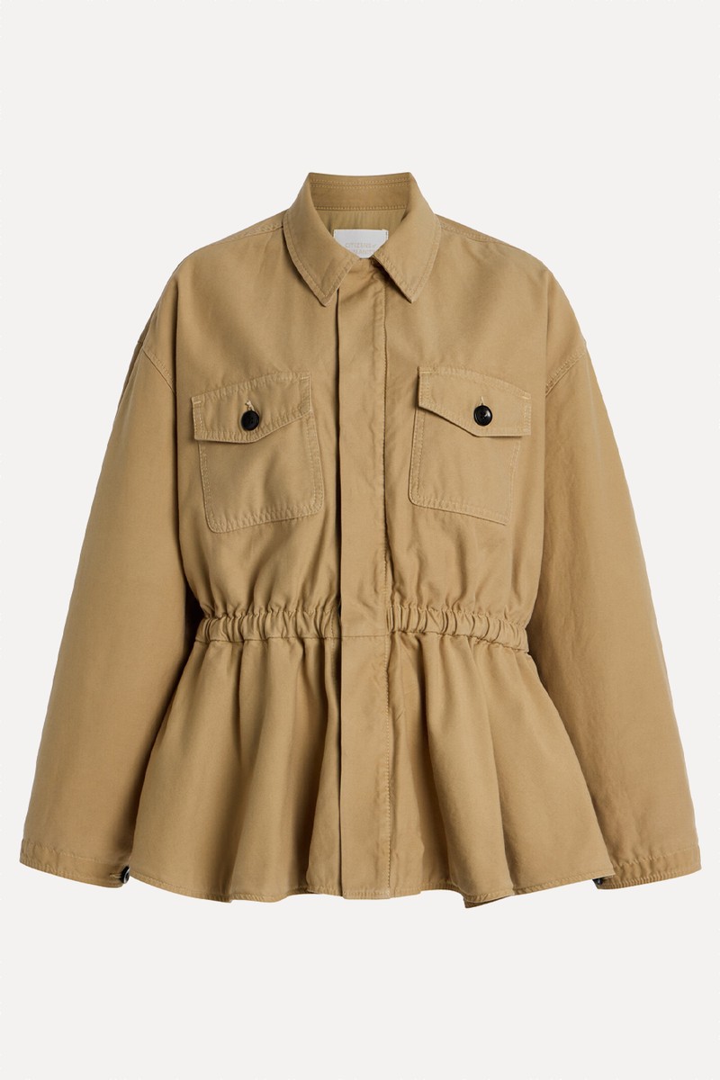 Cinched Cotton Utility Jacket from Citizens of Humanity X Bloom Farm