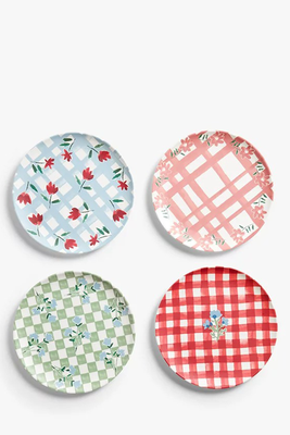 Country Melamine Picnic Side Plate from John Lewis