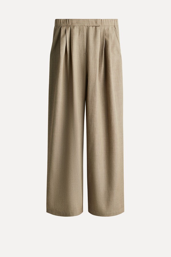 Pleat-Front Trousers