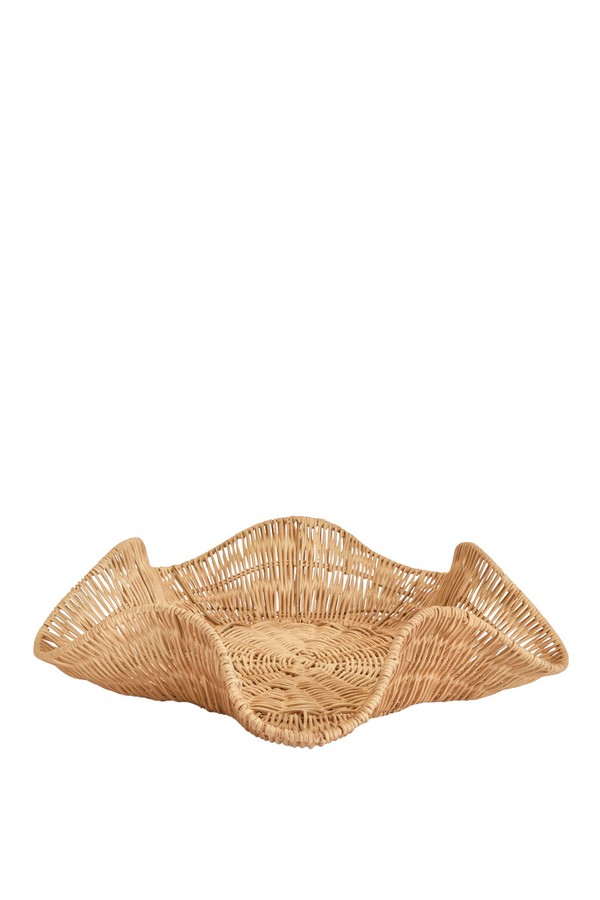 Rattan Wave Tray from Habitat