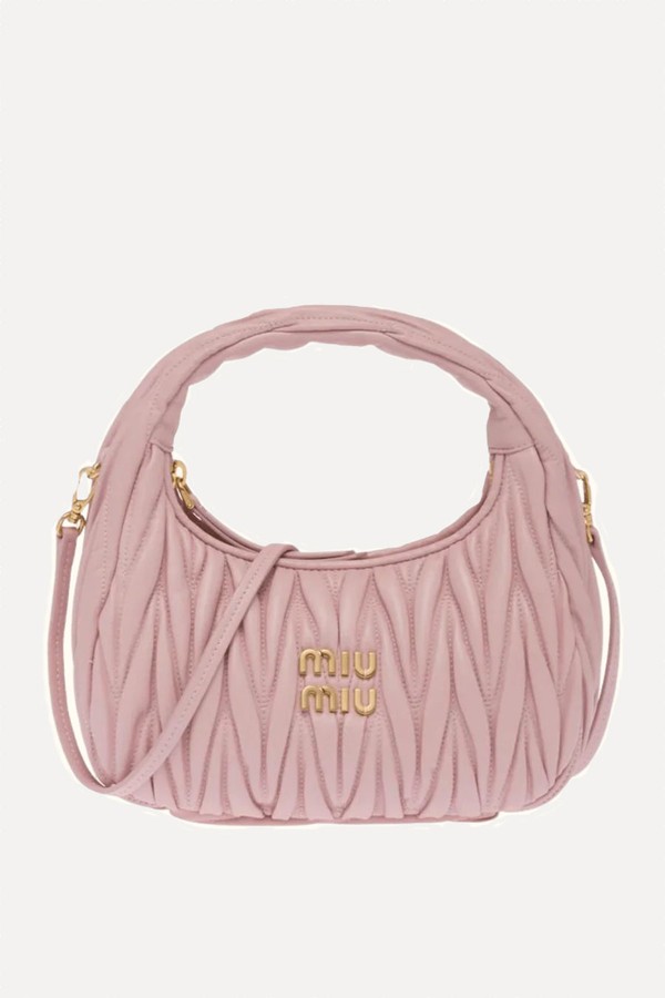 Wander Matelasse Hobo Bag from Miu Miu