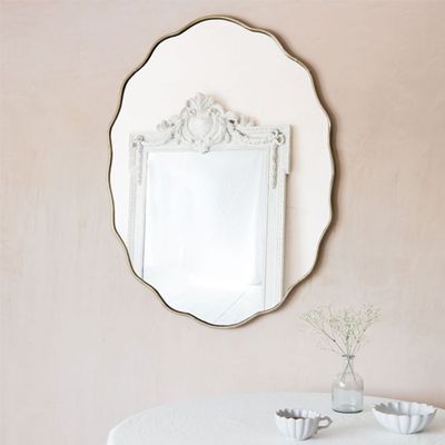 Bevelled Edge Oval Mirror from Graham & Green