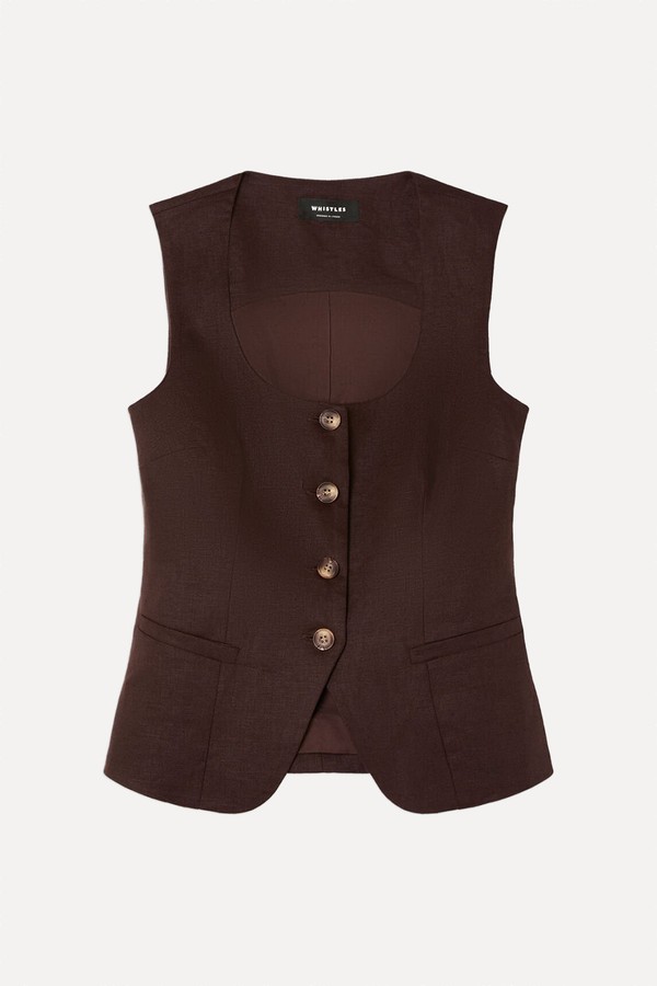 Linen Waistcoat 