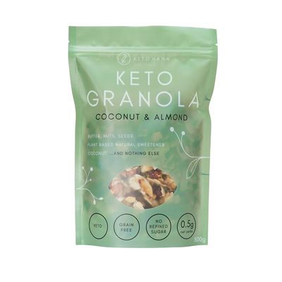 Coconut & Almond Keto Granola from Keto Hana