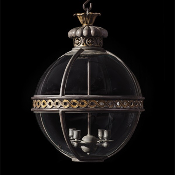 Small Original Globe from Jamb
