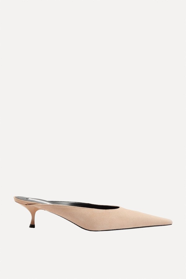 45 Suede Mules from Victoria Beckham