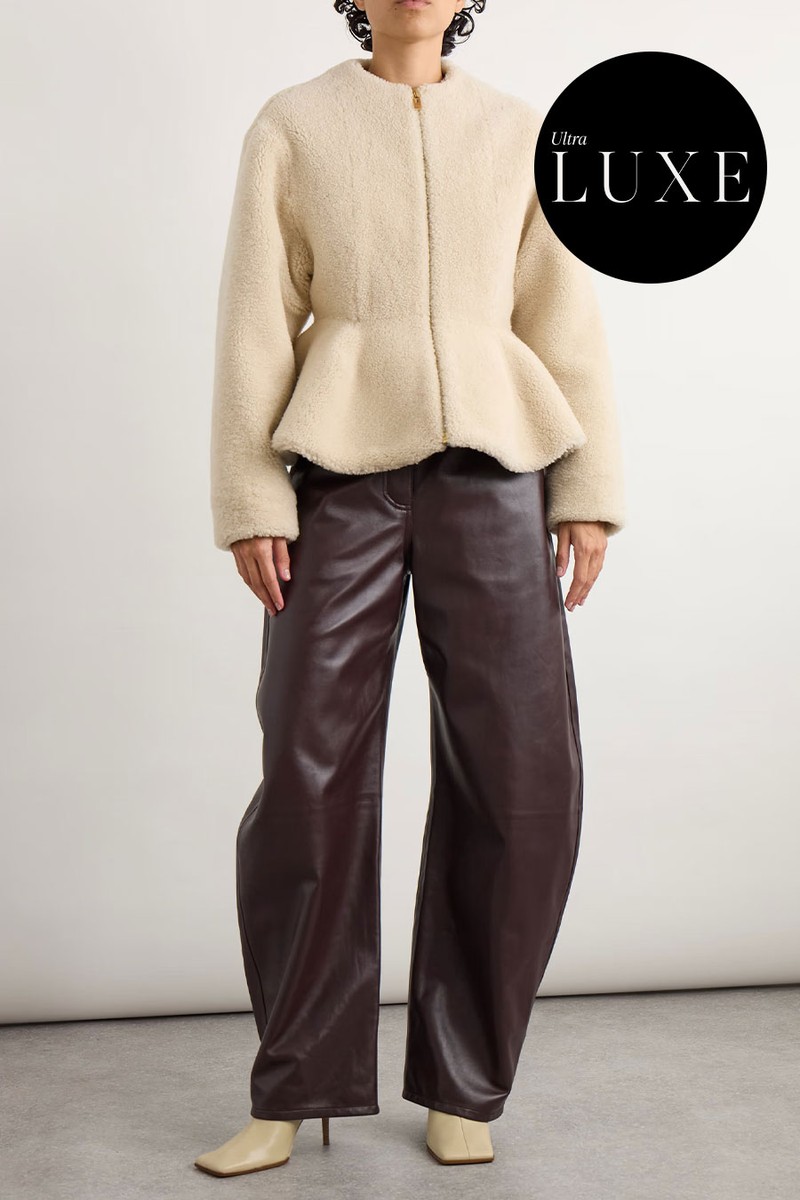 Shearling Jacket from Alaïa