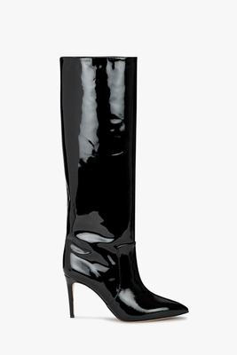 85 Patent Leather Knee-High Boots from Paris Texas