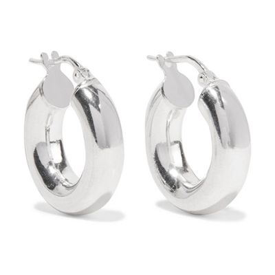 Silver Hoop Earrings from Sophie Buhai