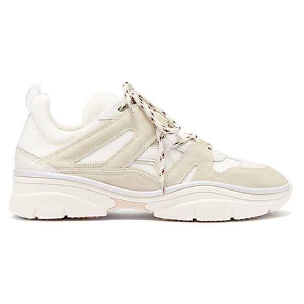 Kindsay Suede & Canvas Panelled Trainers from Isabel Marant