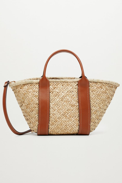 Basket Bag from Mango