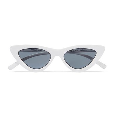 The Last Lolita Cat-Eye Acetate Sunglasses from Le Specs + Adam Selman
