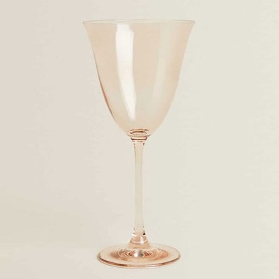 Crystalline Wine Glass