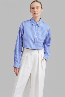 Steffi Cropped Shirt  from Frankie Shop
