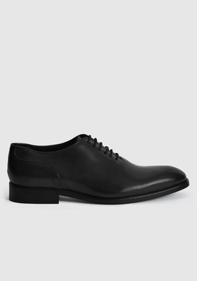 Leather Whole Cut Shoes