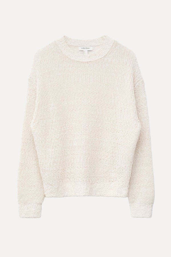Silk-Cotton Knit Jumper from & Other Stories