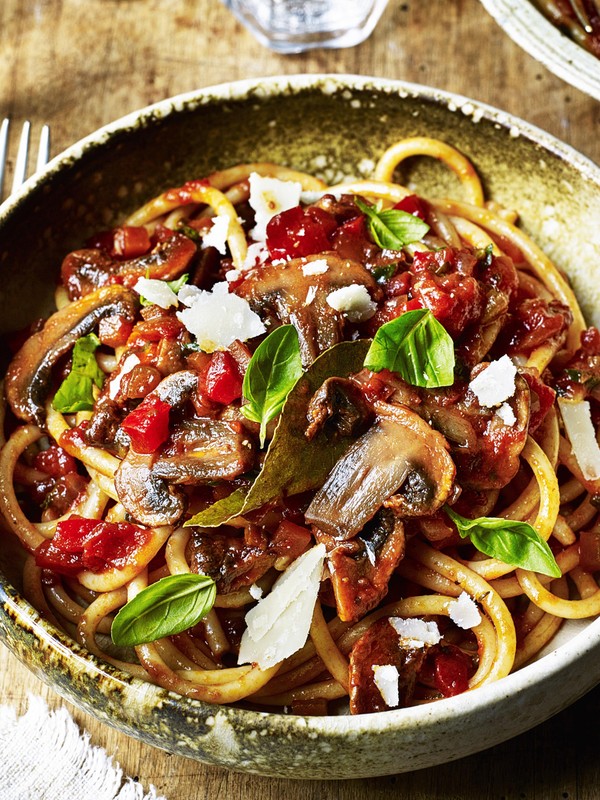 Mushroom Veggie Bolognese