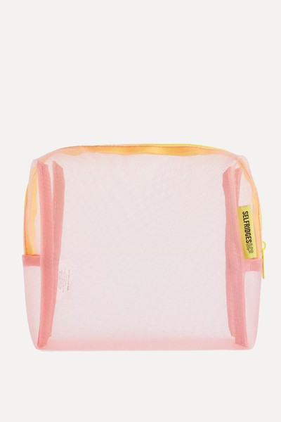 Sheer Recycled-Nylon Wash Bag from Selfridges