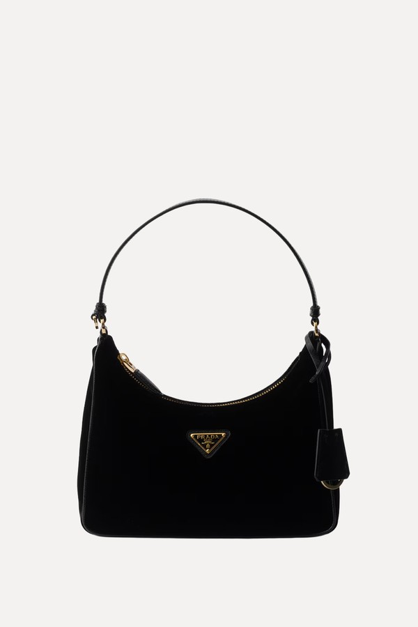 Re-Edition 2005 Velvet & Saffiano Mini Bag
