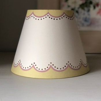 Hand-Painted Lampshade, From £90 | Sarah Blomfield