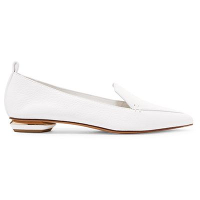 Leather Point Toe Flats from Nicholas Kirkwood