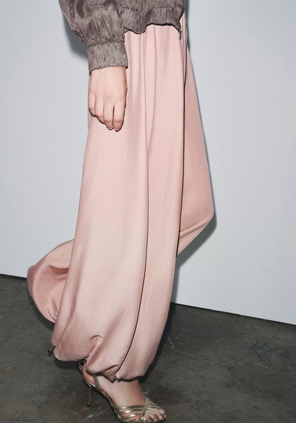Flowing Balloon Trousers 