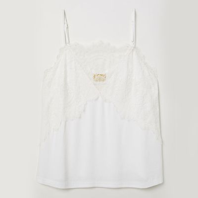 Strappy Satin Top from H&M