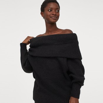 Off-The-Shoulder Jumper, £24.99 | H&M