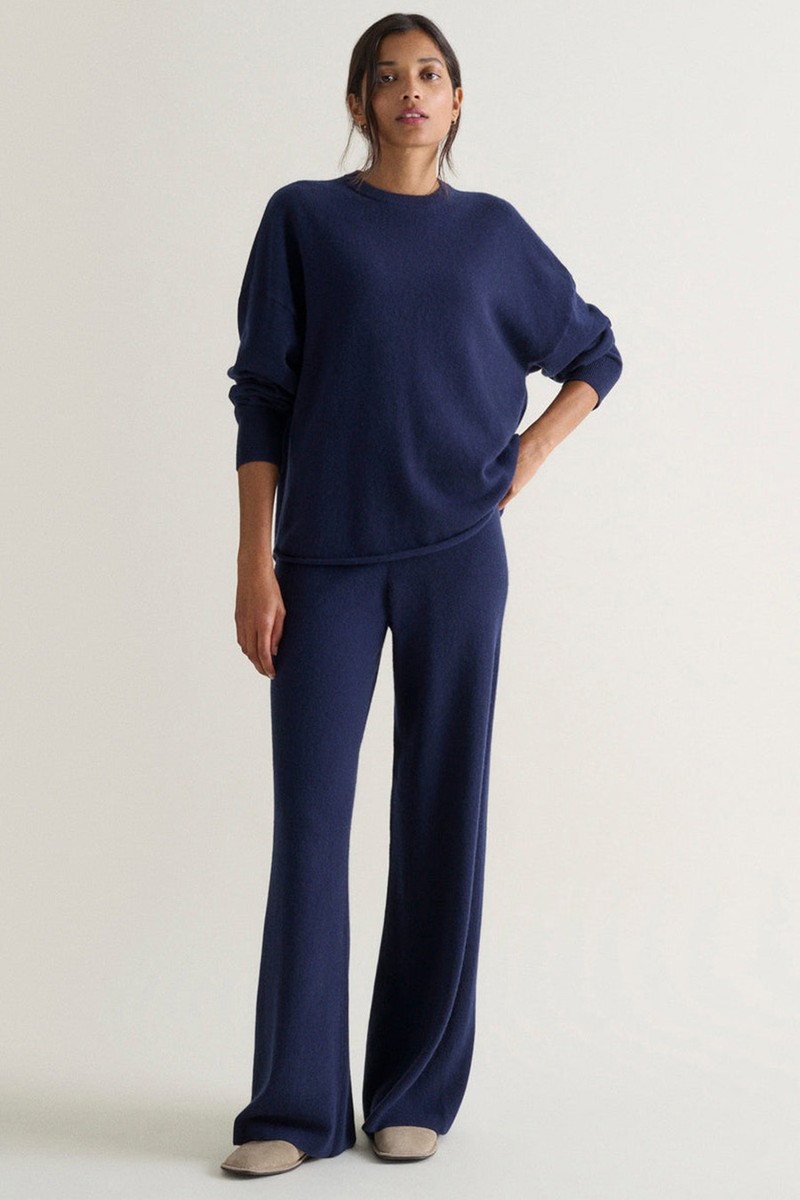 Cashmere Wide-Leg Trousers from Rise & Fall