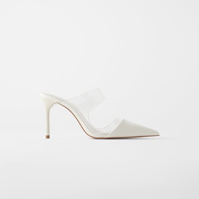 Vinyl Mules from Zara