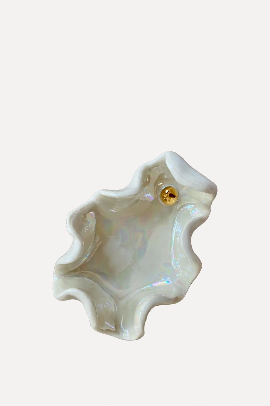 Oyster Shell Pinch Pot from Minnie-Mae Studio