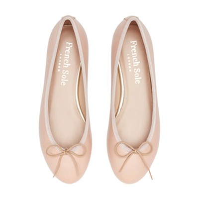 Amelie Nude Leather from French Sole