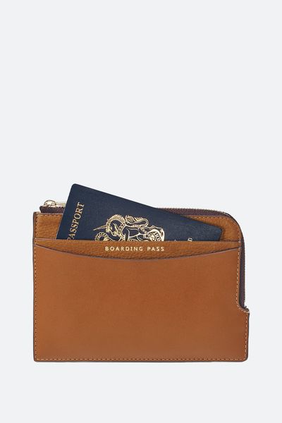 Zipped Travel Wallet