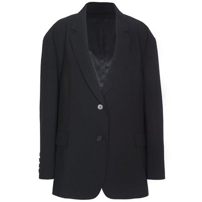 Black Oversized Boyfriend's Blazer from The Frankie Shop