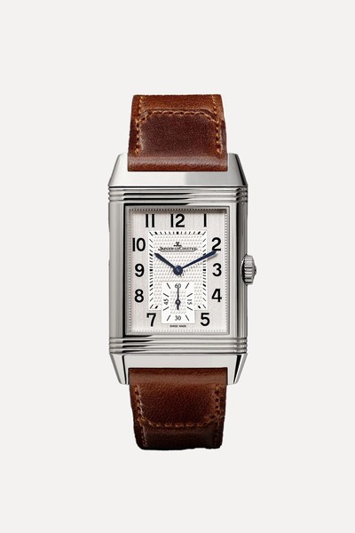 Reverso Classic Medium Hand-Wound 25.5mm Stainless Steel & Leather Watch from Jaeger-LeCoultre