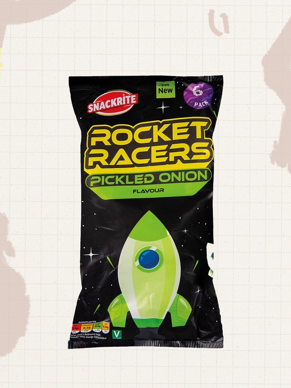 Pickled Onion Rocket Racers from SNACKRITE