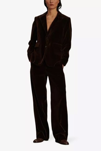 Cassiopee Tailored Velvet Jacket from Soeur