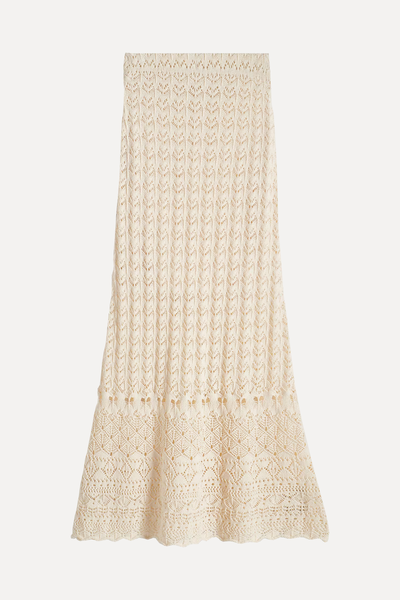 Openwork Maxi Skirt from Reserved