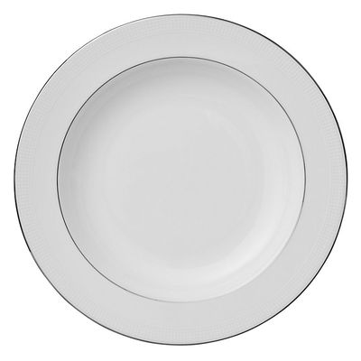 Blanc 23cm Soup Plate from Vera Wang
