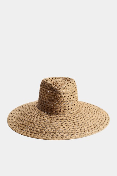 Wide Brim Straw Hat from H&M