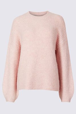 Cosy Round Neck Jumper from M&S