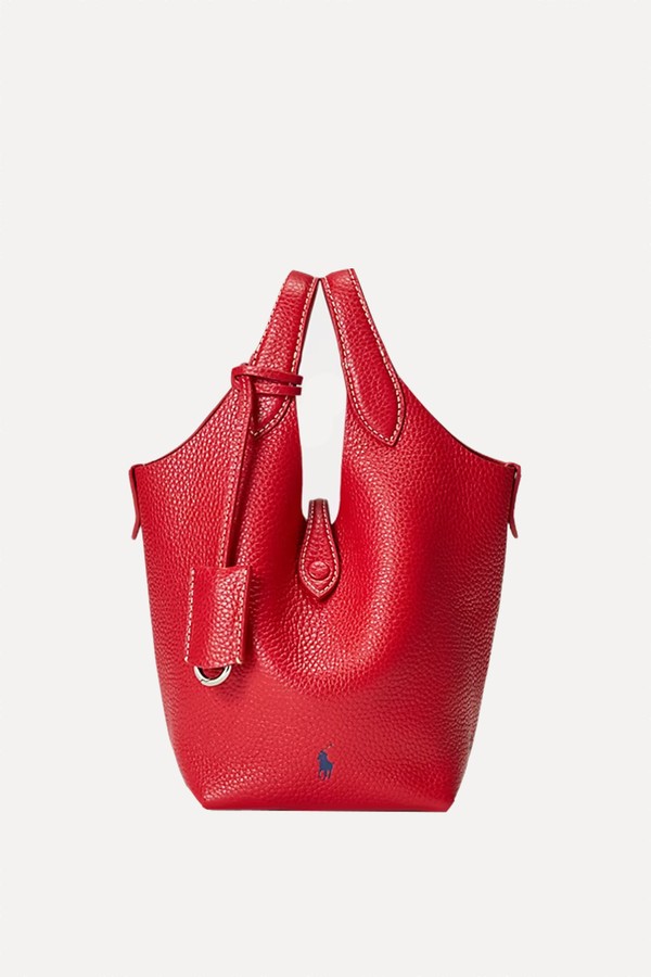 Polo Play Leather Small Tote & Crossbody